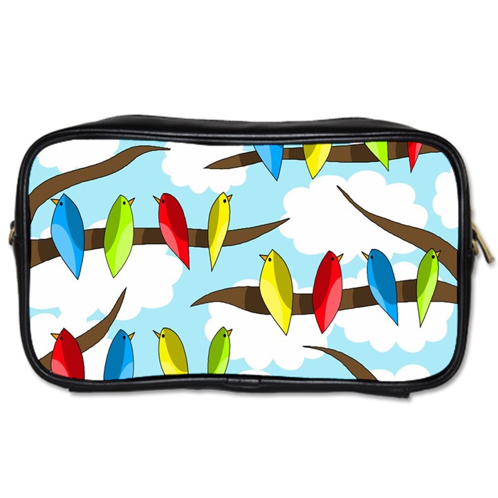 Parrots flock Toiletries Bags