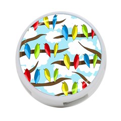 Parrots Flock 4-port Usb Hub (two Sides) 