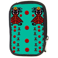 Dancing In Polka Dots Compact Camera Cases