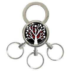 Simply Decorative Tree 3-ring Key Chains by Valentinaart