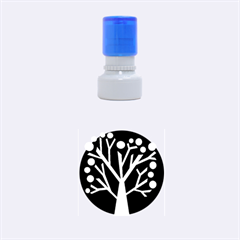 Simply Decorative Tree Rubber Round Stamps (small) by Valentinaart