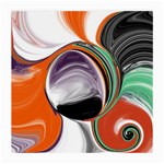 Abstract Orb Medium Glasses Cloth (2-Side) Front