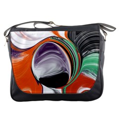 Abstract Orb Messenger Bags by digitaldivadesigns
