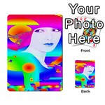 Abstract Color Dream Multi-purpose Cards (Rectangle)  Back 21