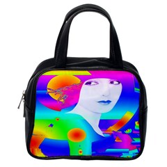 Abstract Color Dream Classic Handbags (one Side)