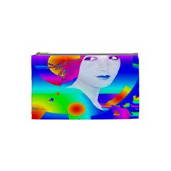 Abstract Color Dream Cosmetic Bag (small) 