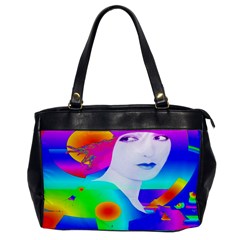 Abstract Color Dream Office Handbags by icarusismartdesigns