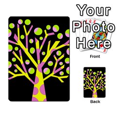 Simple Colorful Tree Multi-purpose Cards (rectangle)  by Valentinaart