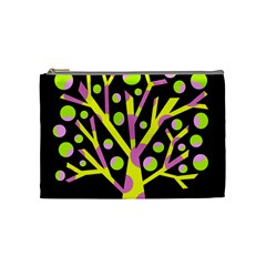 Simple Colorful Tree Cosmetic Bag (medium)  by Valentinaart