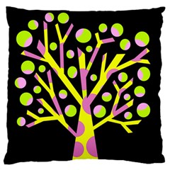 Simple Colorful Tree Standard Flano Cushion Case (one Side) by Valentinaart