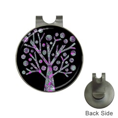 Purple Magical Tree Hat Clips With Golf Markers by Valentinaart