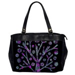 Purple magical tree Office Handbags Front