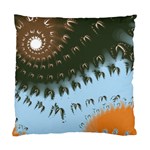 Sun-Ray Swirl Design Standard Cushion Case (Two Sides) Back