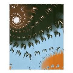 Sun-ray Swirl Design Shower Curtain 60  X 72  (medium) 