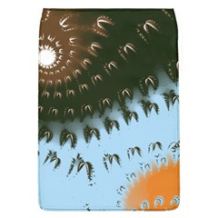 Sun-ray Swirl Design Flap Covers (l) 
