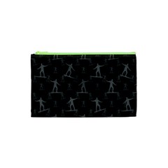 Surfing Motif Pattern Cosmetic Bag (xs) by dflcprints