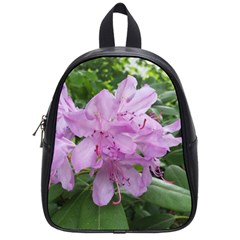 Purple Rhododendron Flower School Bags (small)  by picsaspassion