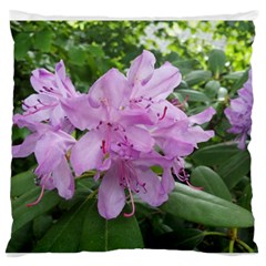 Purple Rhododendron Flower Standard Flano Cushion Case (one Side)