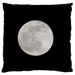 Full Moon At Night Large Cushion Case (two Sides) by picsaspassion