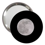 Full Moon at night 3  Handbag Mirrors Front