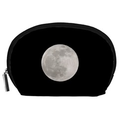 Full Moon At Night Accessory Pouches (large)  by picsaspassion