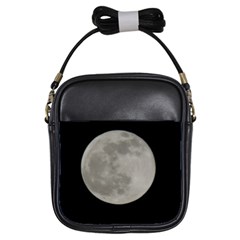 Close To The Full Moon Girls Sling Bags by picsaspassion