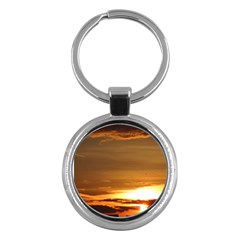 Summer Sunset Key Chains (round)  by picsaspassion