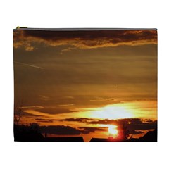 Summer Sunset Cosmetic Bag (xl) by picsaspassion