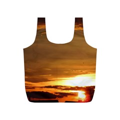 Summer Sunset Full Print Recycle Bags (s)  by picsaspassion