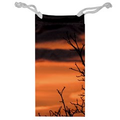 Tree Branches And Sunset Jewelry Bags by picsaspassion