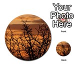 Colorful Sunset Multi-purpose Cards (Round)  Back 51