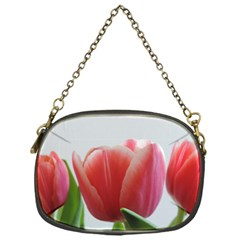 Red Tulips Chain Purses (one Side)  by picsaspassion