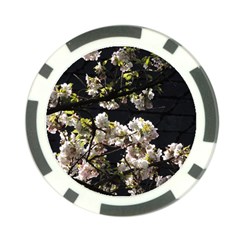 Japanese Cherry Flower Poker Chip Card Guards (10 Pack)  by picsaspassion