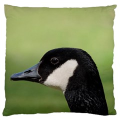 Goose Bird In Nature Large Flano Cushion Case (one Side)