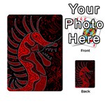 Red dragon Multi-purpose Cards (Rectangle)  Front 17