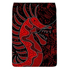 Red Dragon Flap Covers (s)  by Valentinaart