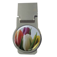 Colored By Tulips Money Clips (round)  by picsaspassion