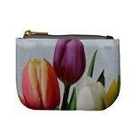 Tulip spring flowers Mini Coin Purses Front