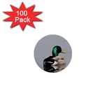 Swimming Duck 1  Mini Buttons (100 pack)  Front