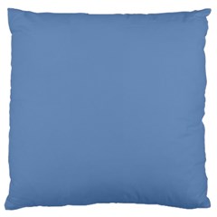 Blue Color Standard Flano Cushion Case (two Sides)