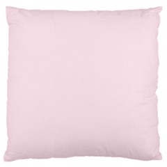Pink Color Design Large Flano Cushion Case (one Side)