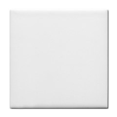 White Color Design Tile Coasters by picsaspassion