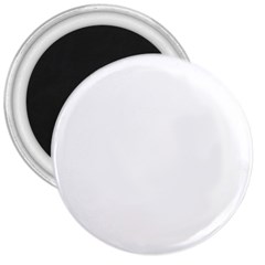 White Color Design 3  Magnets by picsaspassion