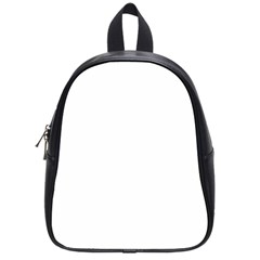 White Color Design School Bags (small)  by picsaspassion