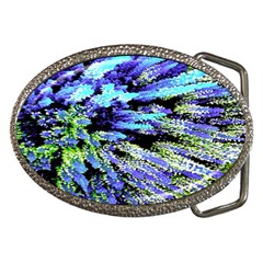 Colorful Floral Art Belt Buckles by yoursparklingshop