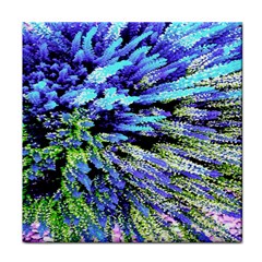 Colorful Floral Art Face Towel by yoursparklingshop