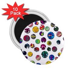 Play With Me 2 25  Magnets (10 Pack)  by Valentinaart