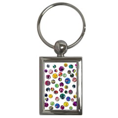 Play With Me Key Chains (rectangle)  by Valentinaart