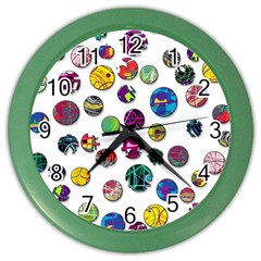 Play With Me Color Wall Clocks