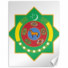 National Emblem of Turkmenistan  Canvas 12  x 16  